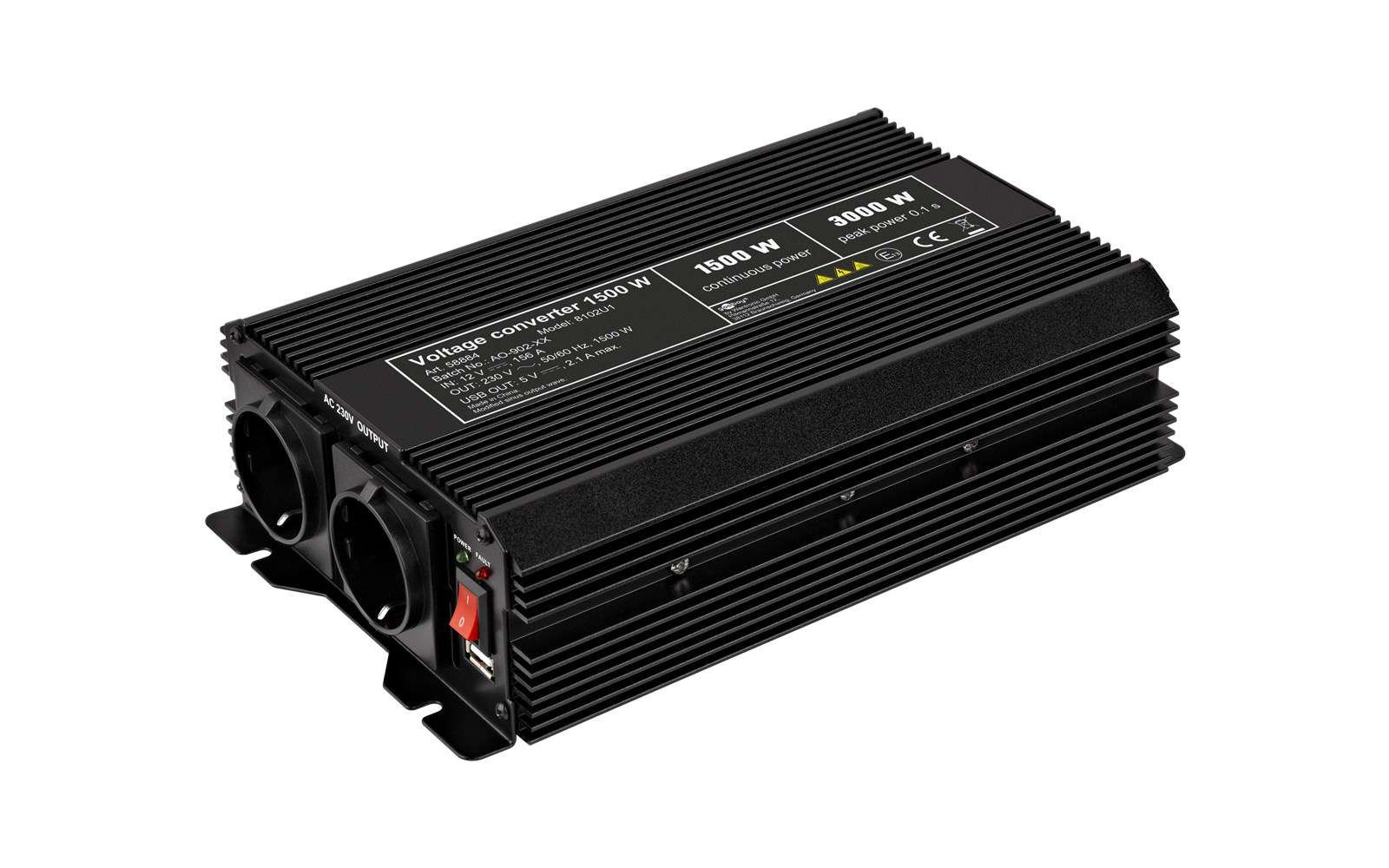 Goobay Spannungswandler 1500 W