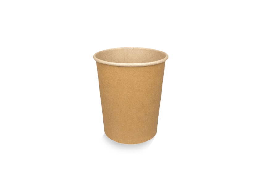 Kartonnen koffiebeker 120cc 4oz Ø63mm Kraft