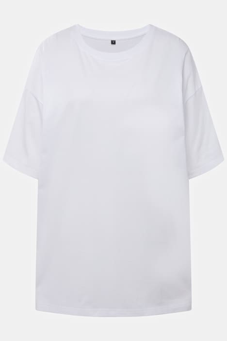 T-Shirt, oversized, HEART Rückenprint, Rundhals, Halbarm, Unisex