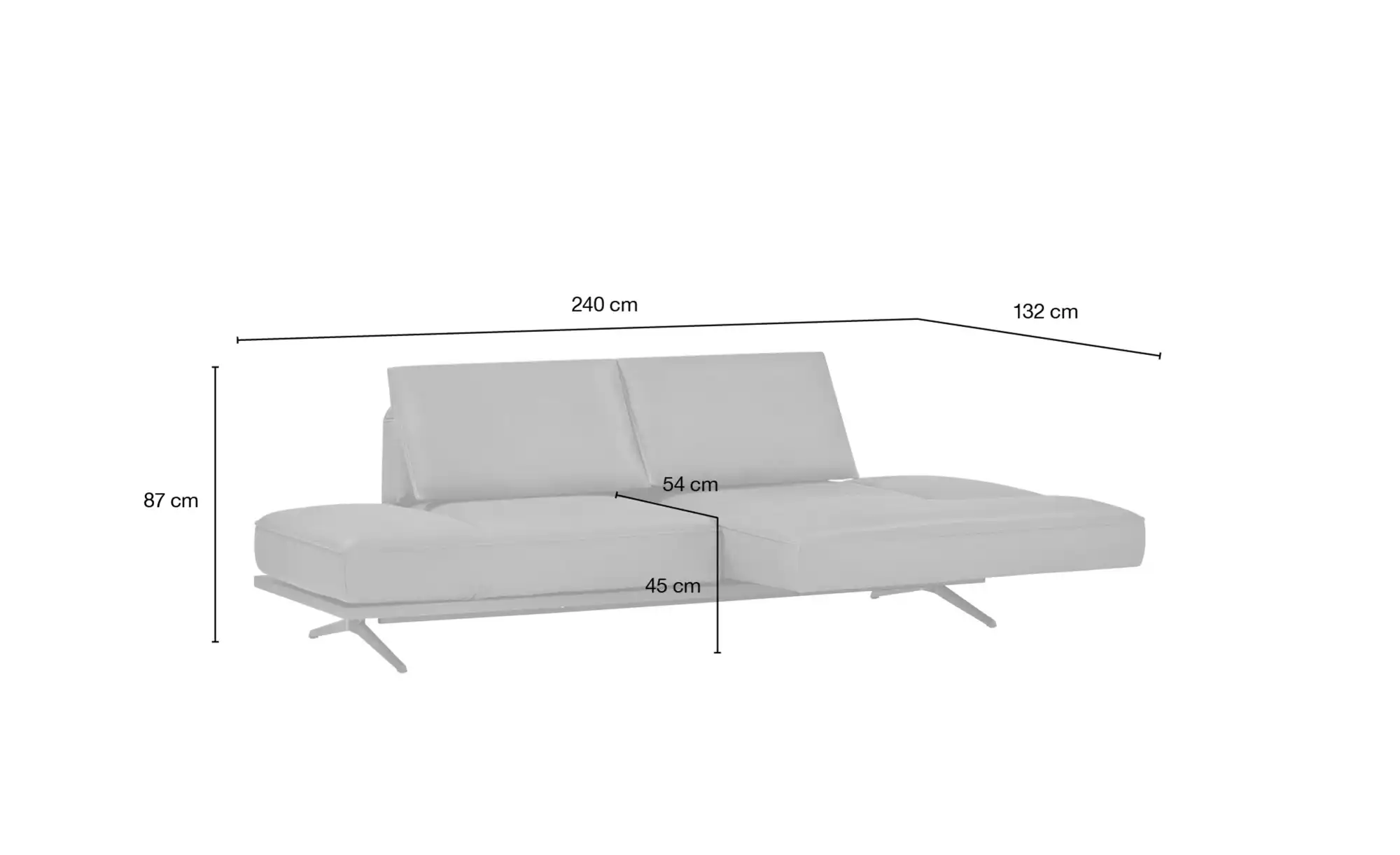 KOINOR Liegensofa Phoenix