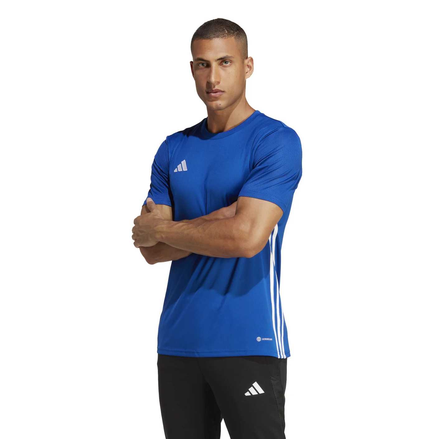 adidas Tabela Trainingsset Blauw Wit Zwart