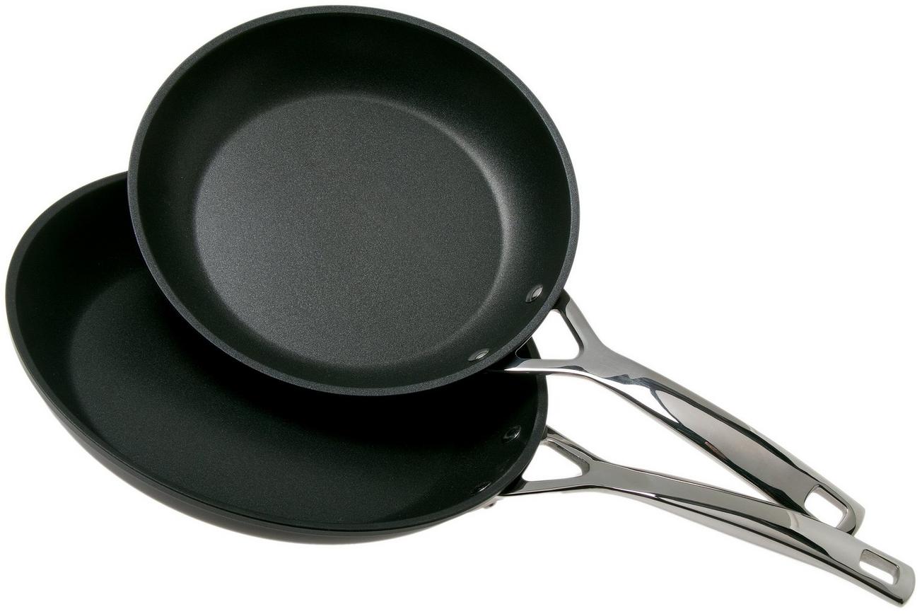 Le Creuset TNS 24 cm en 28 cm koekenpanset