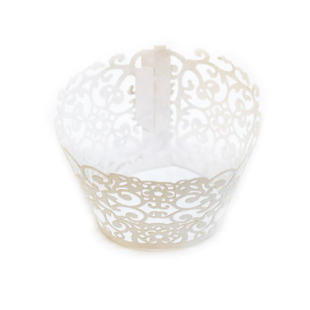Contours cupcakes dentelle Scrapcooking