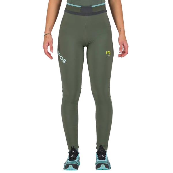Pantalon ski de randonnée KARPOS LAVAREDO PLUS WINTER W TIGHT THYME/BLACK SAND