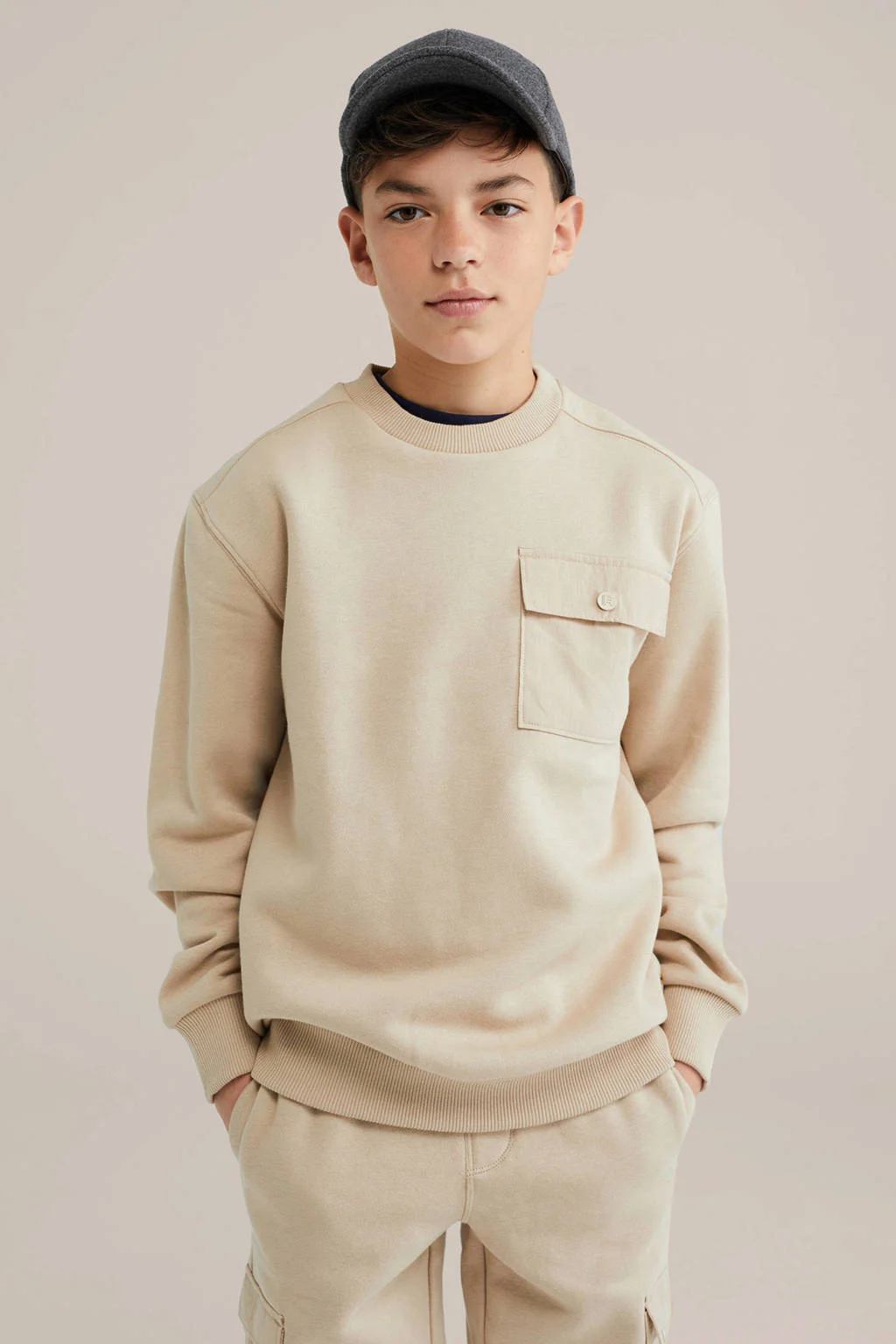 WE Fashion Blue Ridge sweater beige