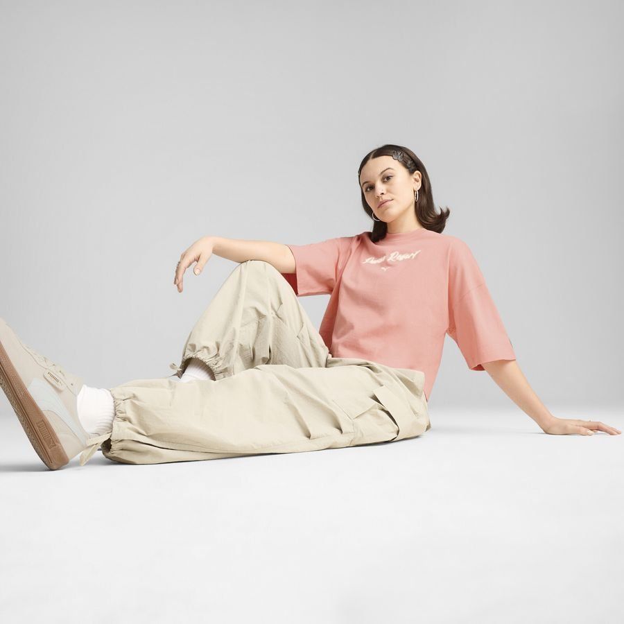 Puma PREMIUM ESS Oversized-T-Shirt mit Grafik