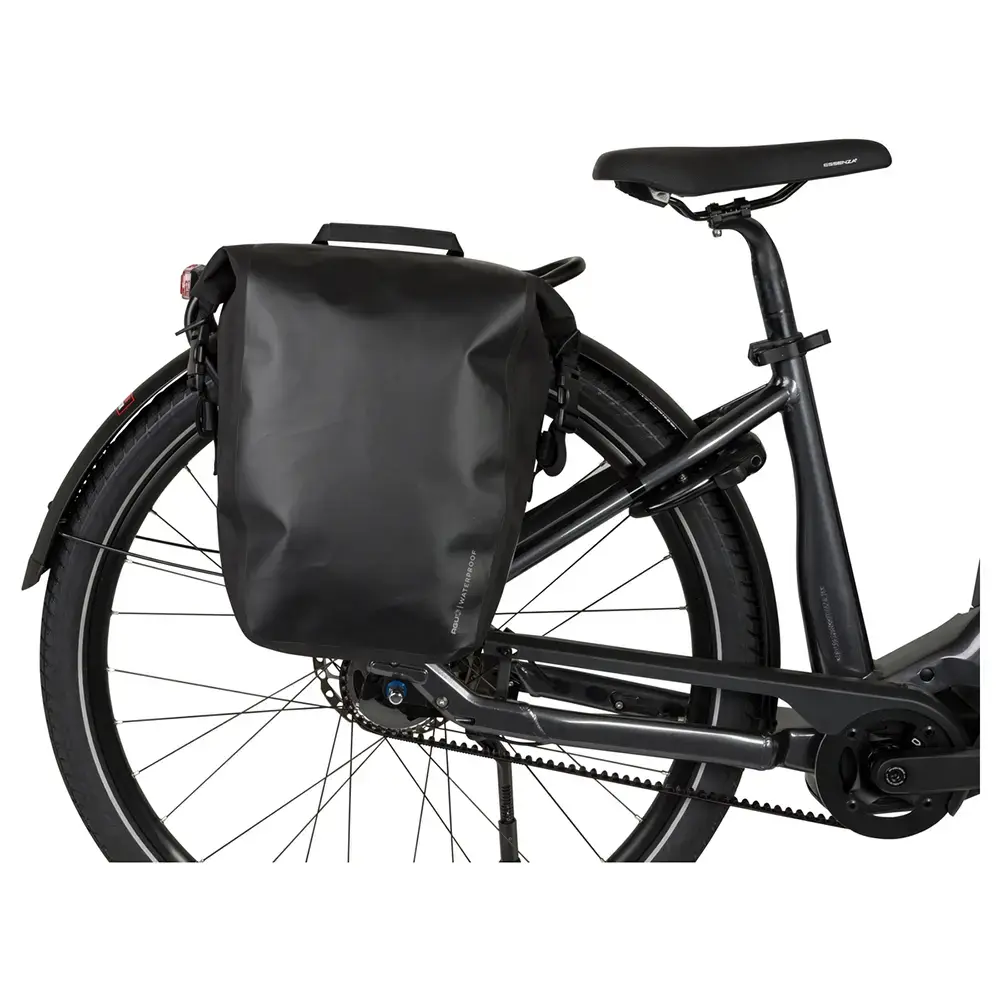 AGU Clean Single Shelter Click'nGo Medium 17L Fietstas Zwart
