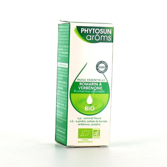 Phytosun Aroms - Huile essentielle romarin à verbénone bio