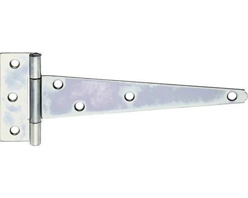 Doosscharnier met geklonken pen 200x90 mm, verzinkt, dikfilm gepassiveerd, 1 stuk