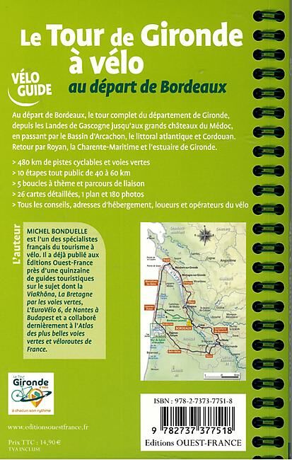 OUEST FRANCE - LE TOUR DE GIRONDE A VELO