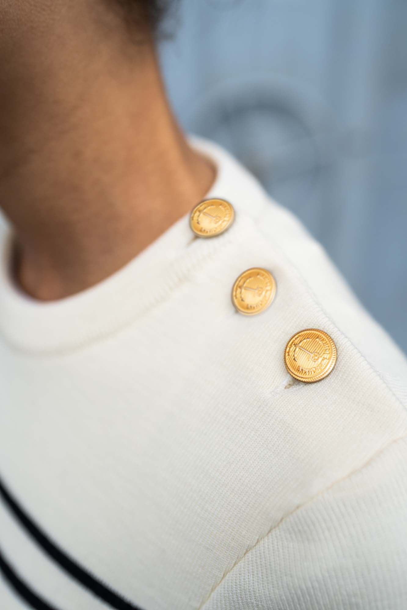 Pull marin rayé 