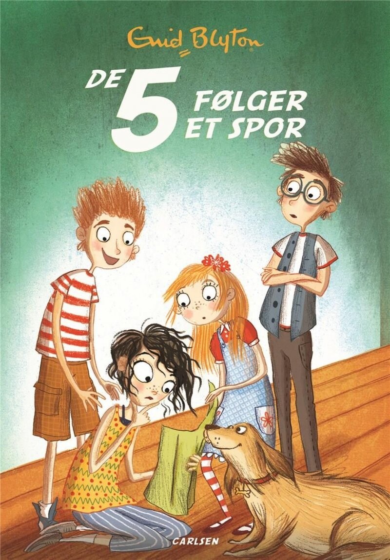 De 5 - Nr15 - De 5 Følger Et Spor - Enid Blyton - Bog