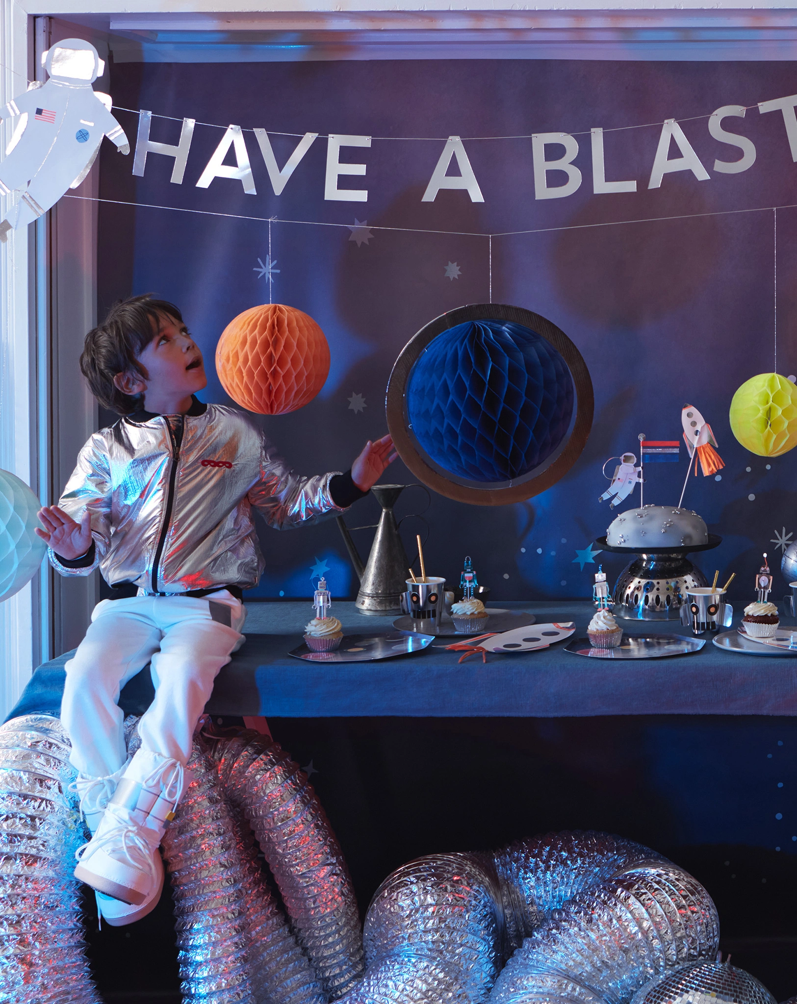 Kuchendeko CAKE TOPPER - SPACE