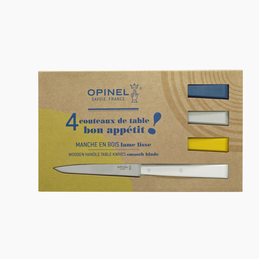 Coffret de 4 couteaux de table  N°125 Bon Appétit Céleste