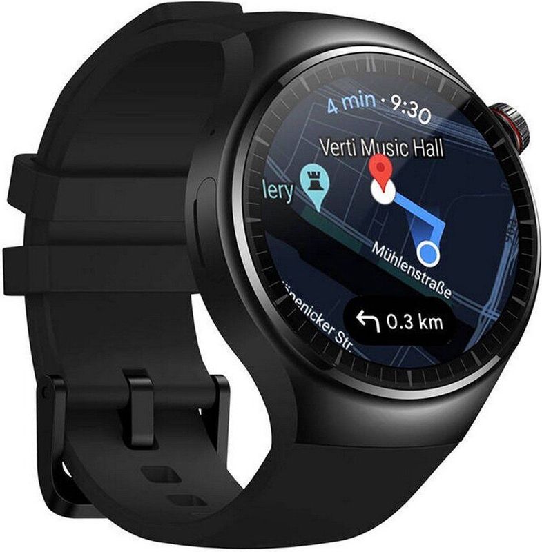 Zeblaze - Thor Ultra - Smartwatch - Zwart - AMOLED HD-display - 4G LTE-ondersteuning