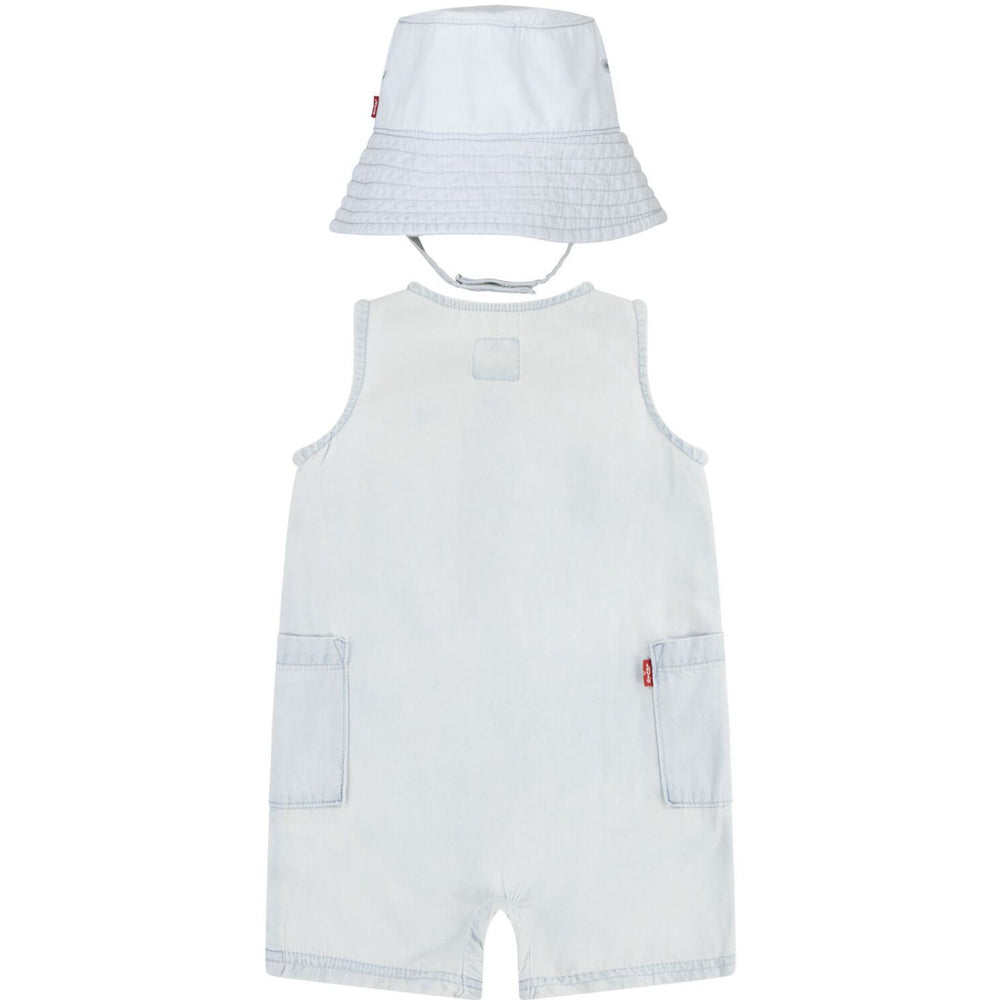 Køb Levi's Blankcanvas Lvb Denim Romper & Spand Hue