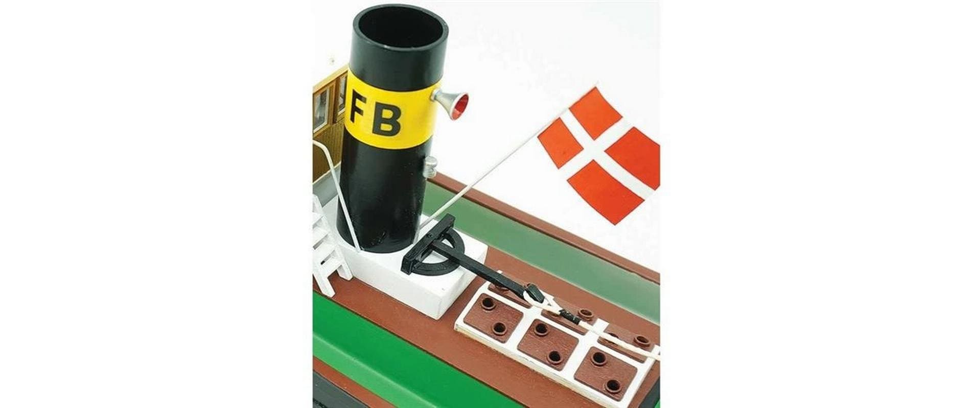 Bausatz Ymer 1:60, 380 mm<br>Detaillierter Schiffsmodellbausatz
