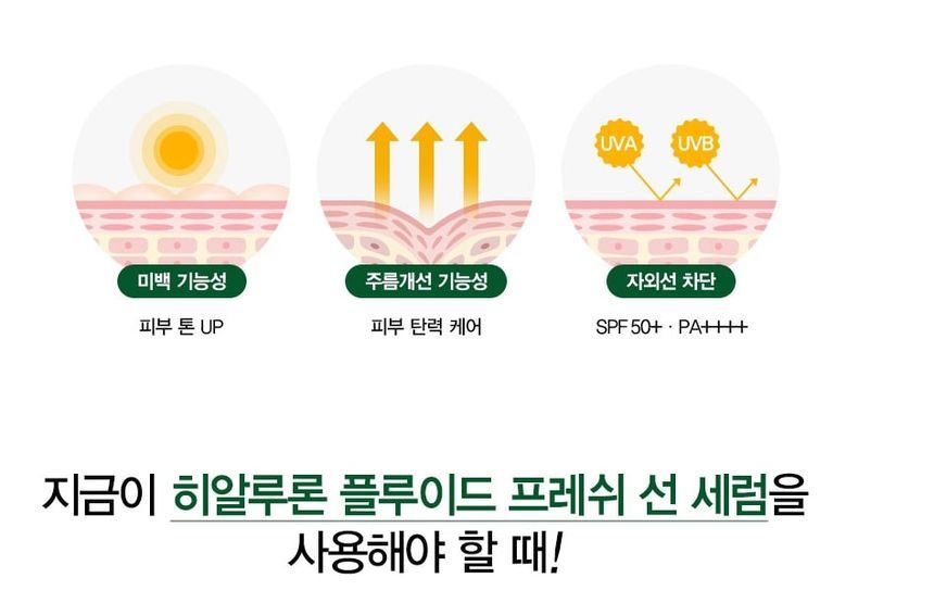 NATUREKIND - Hyaluron Fluid Fresh Sun Serum