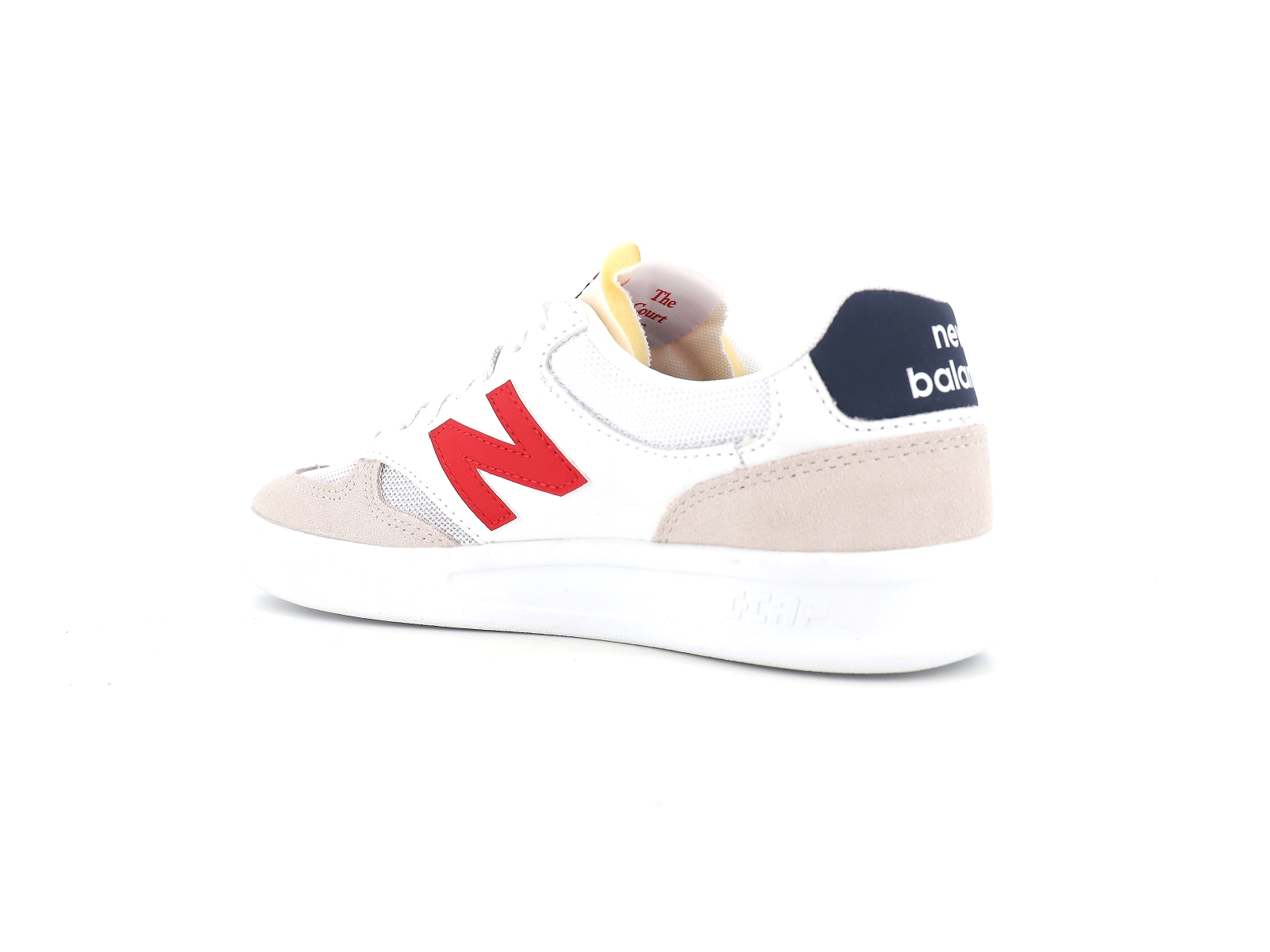 New balance a-CT300SR3 Matières combinées Blanc Rouge