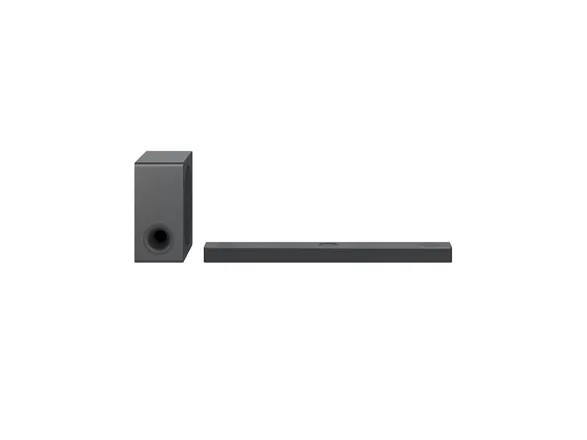 [OUTLET] - LG S80QY - Lydbarsystem - til hjemmebiograf - 3.1.3-kanal - trådløs - Wi-Fi, Bluetooth - App-kontrolleret - USB - 480 Watt (Total)