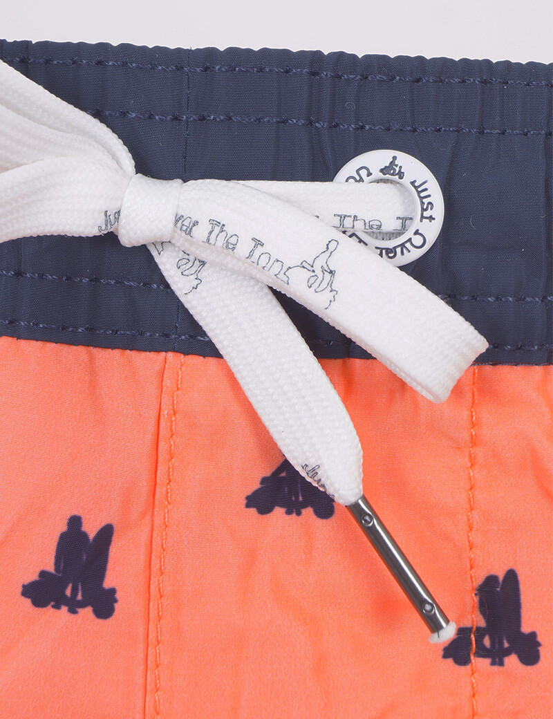 JOTT MAILLOT DE BAIN ENFANT FREJUS SURF ORANGE FLUO