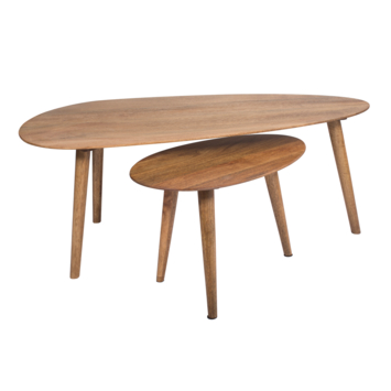 KARWEI salontafel Kumara teak mangohout 100 x 50 cm