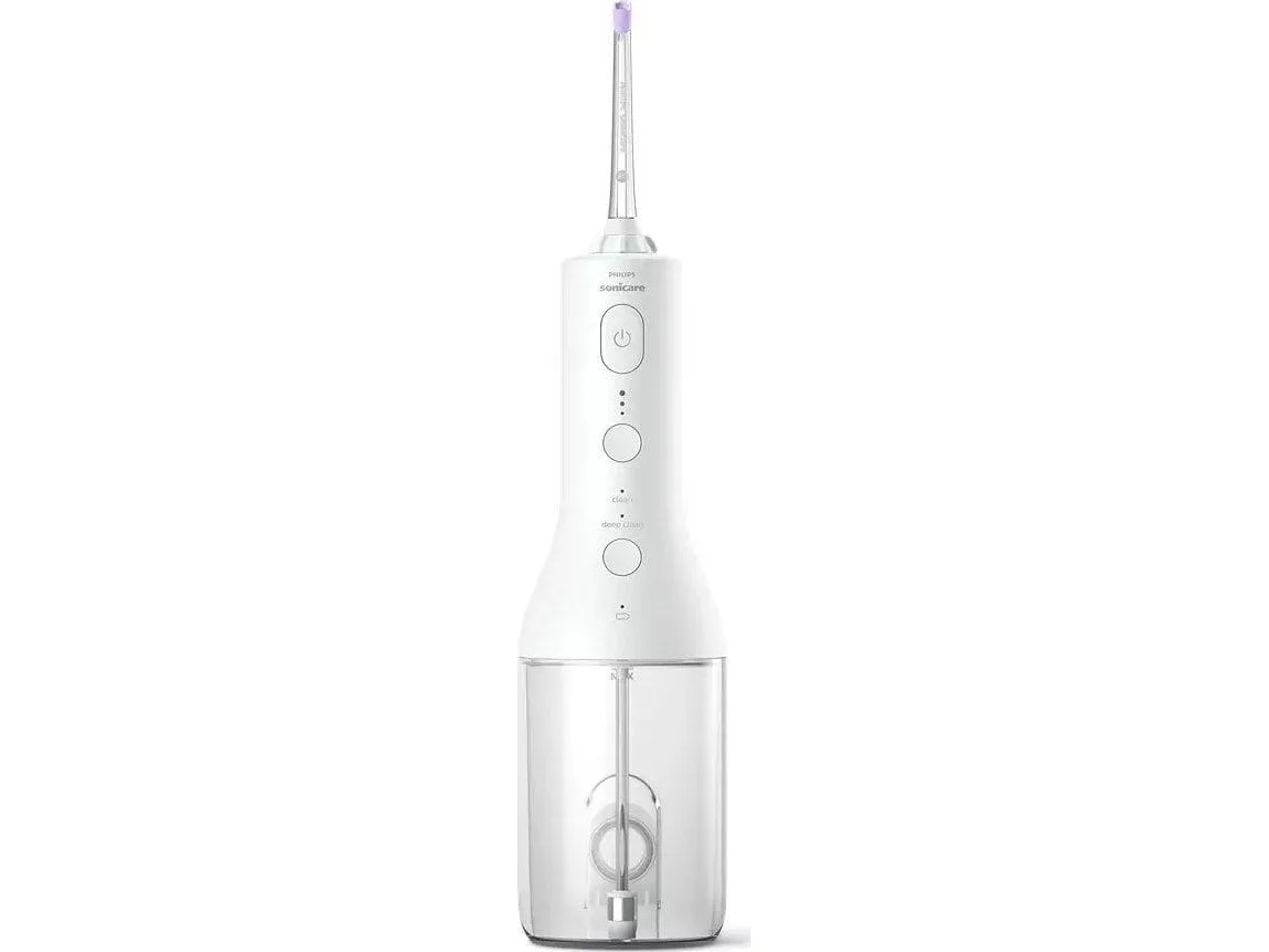Philips Sonicare Power Flosser 3000 HX3826 - Mundskylning - trådløs - hvid