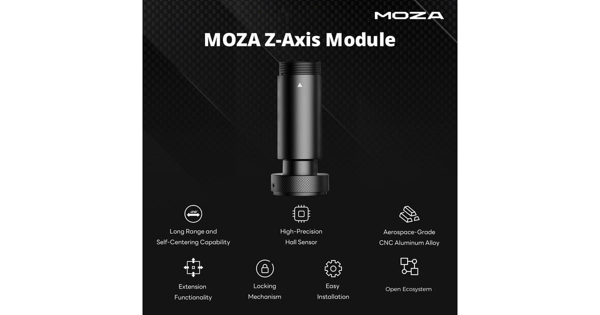 MOZAZ-Axis Module  (Zwart)