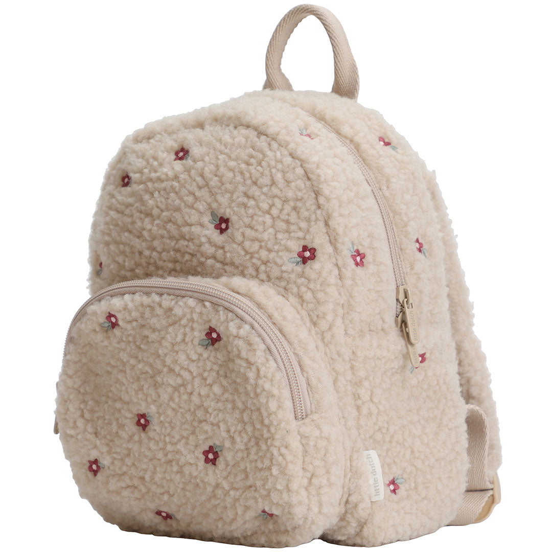little dutch kleuterrugzak teddy - sand - 29 cm