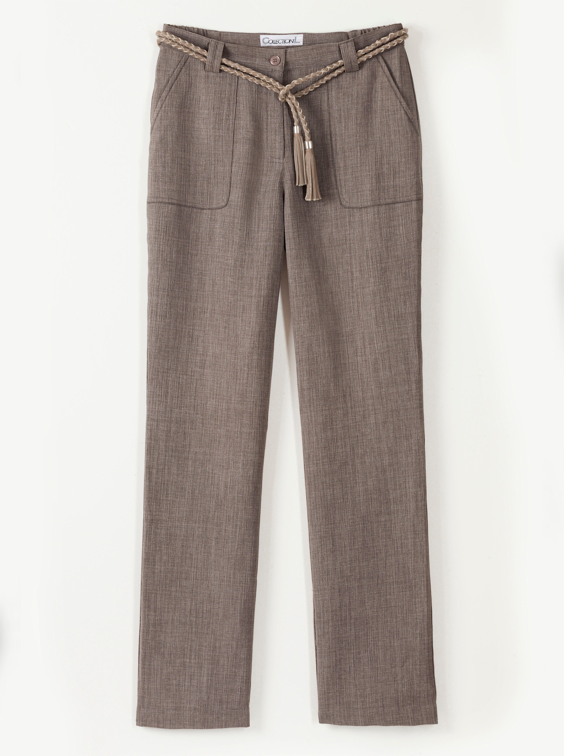 Palazzohose in taupe