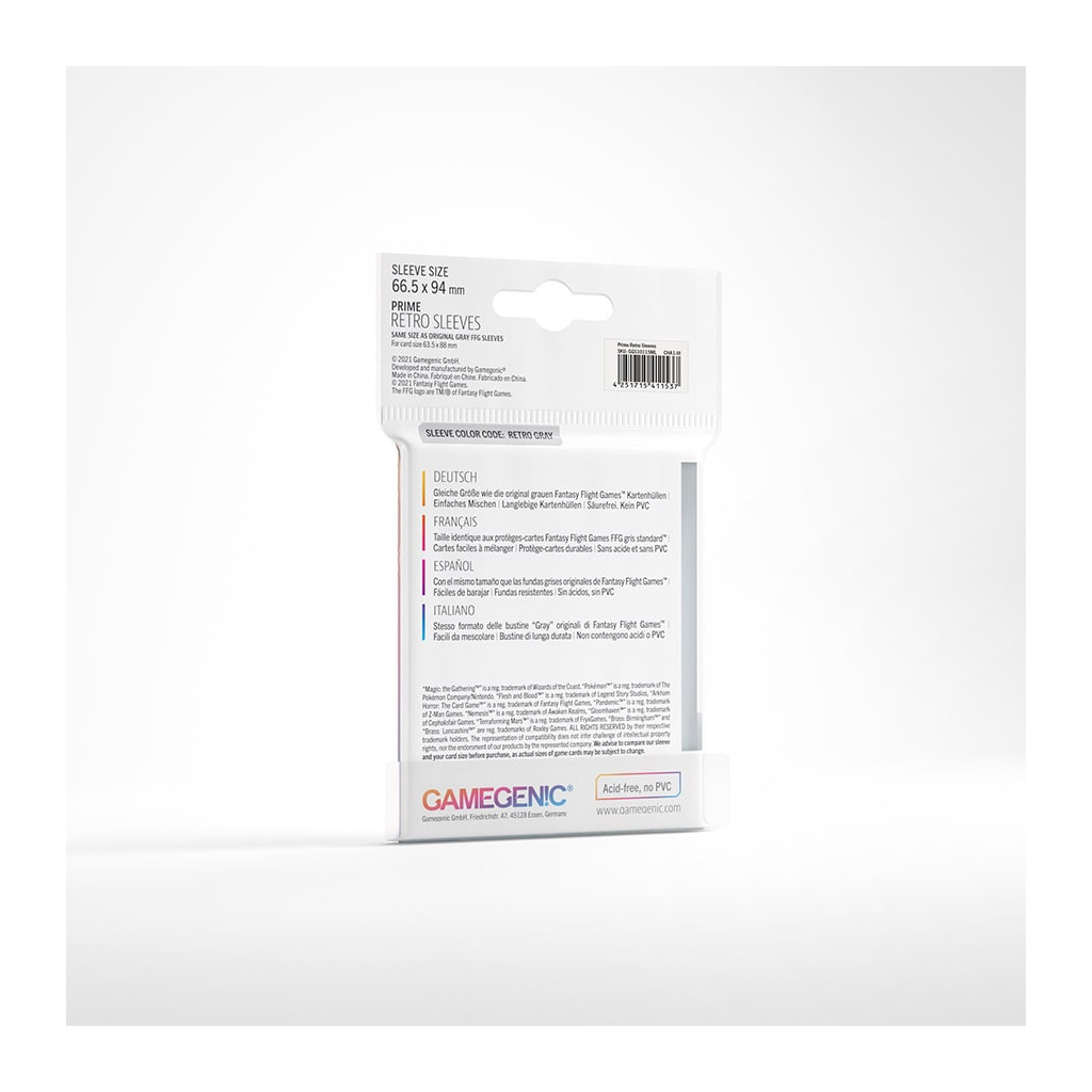 Gamegenic - Prime Retro Sleeves Standard