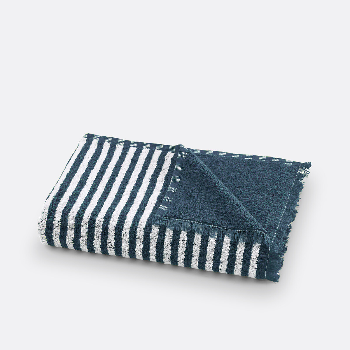 LA REDOUTE INTERIEURS<br>Toalha atoalhada 500 g, listrada, Arzon