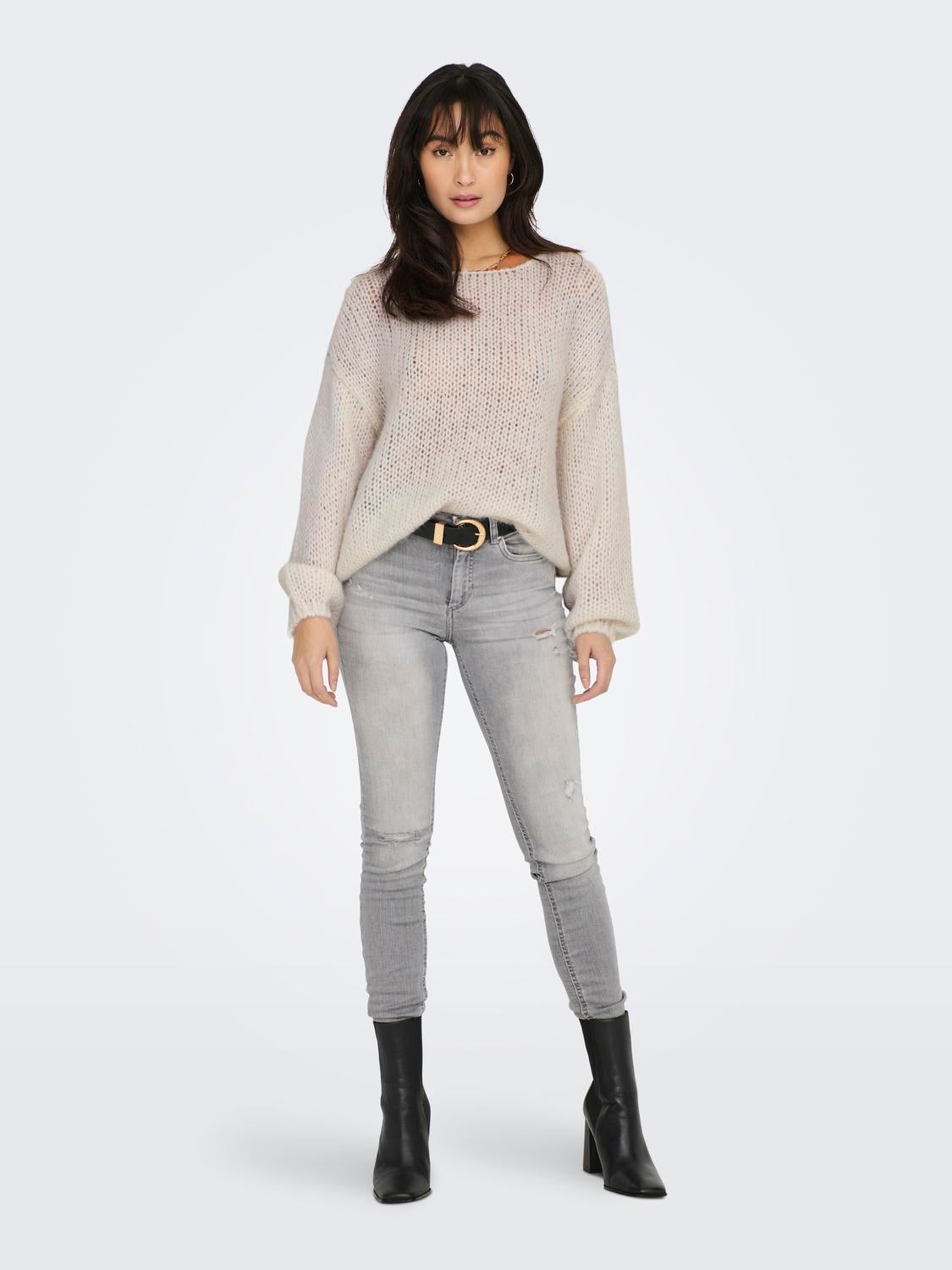 ONLNORDIC Strickpullover Pumice Stone