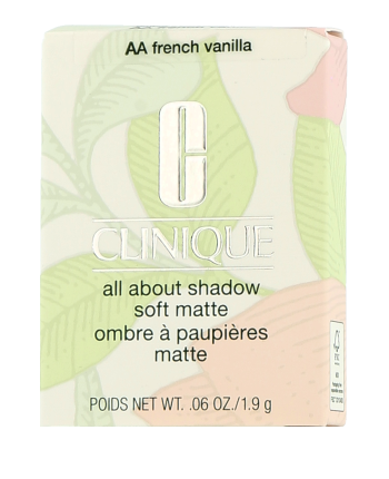 Clinique All About Shadow Soft Matte AA French Vanilla 1,9g