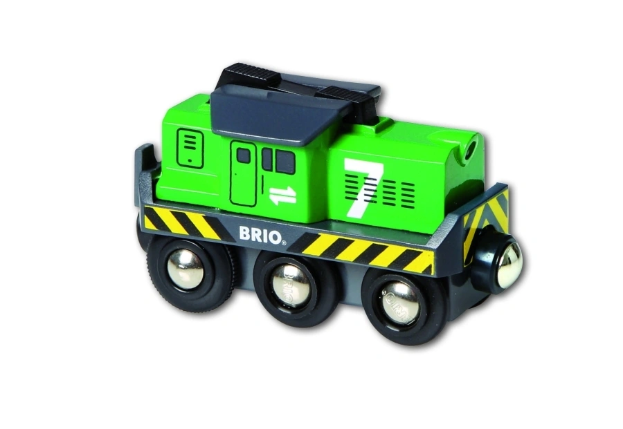 BRIO Batterie Frachtlok
