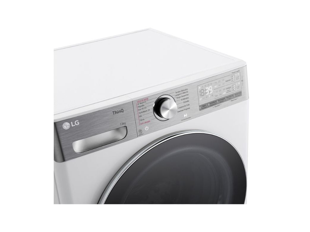 MÁQUINA DE LAVAR ROUPA LG F4WR9513A2W - BRANCO A 13KG