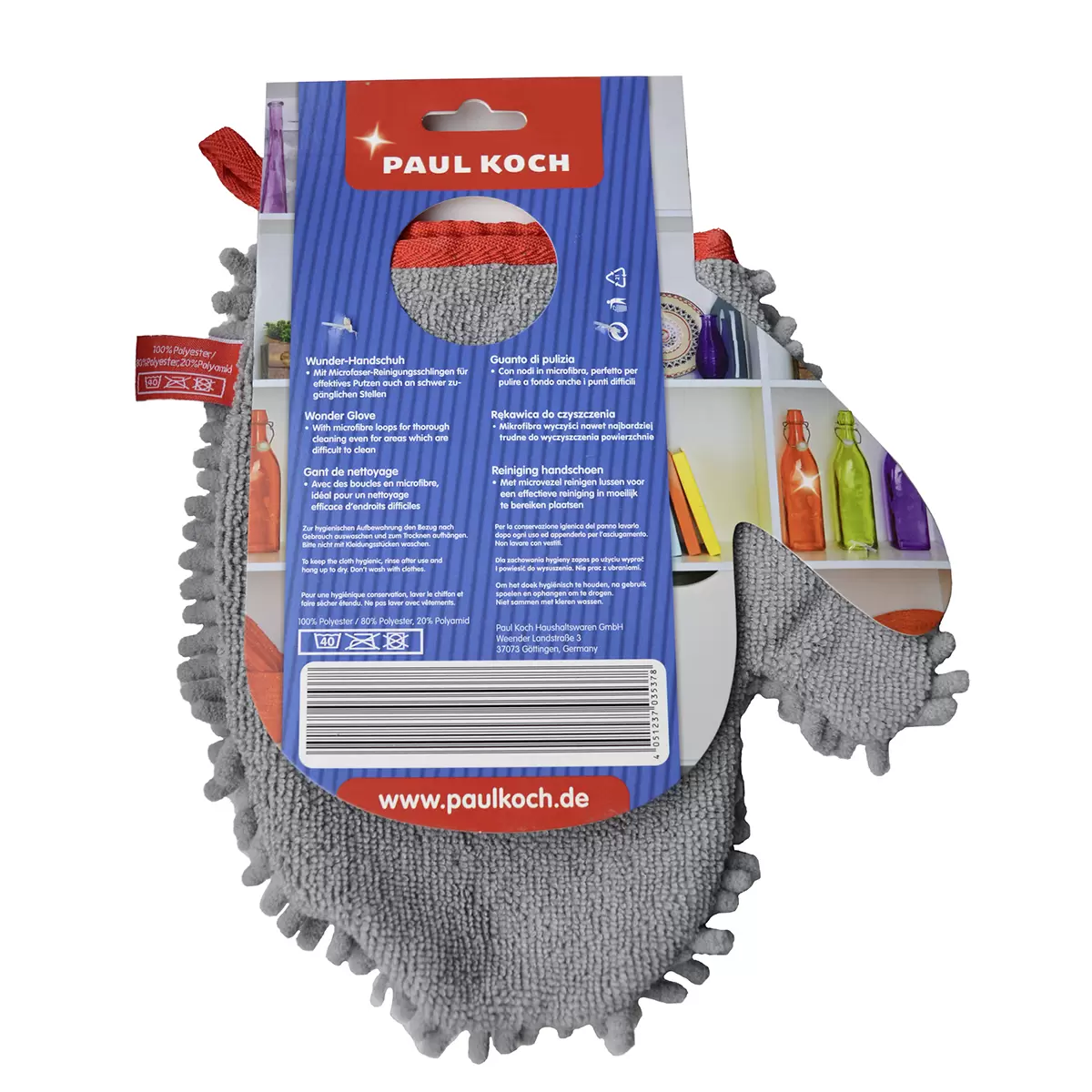 Wunderhandschuh Classic Grau