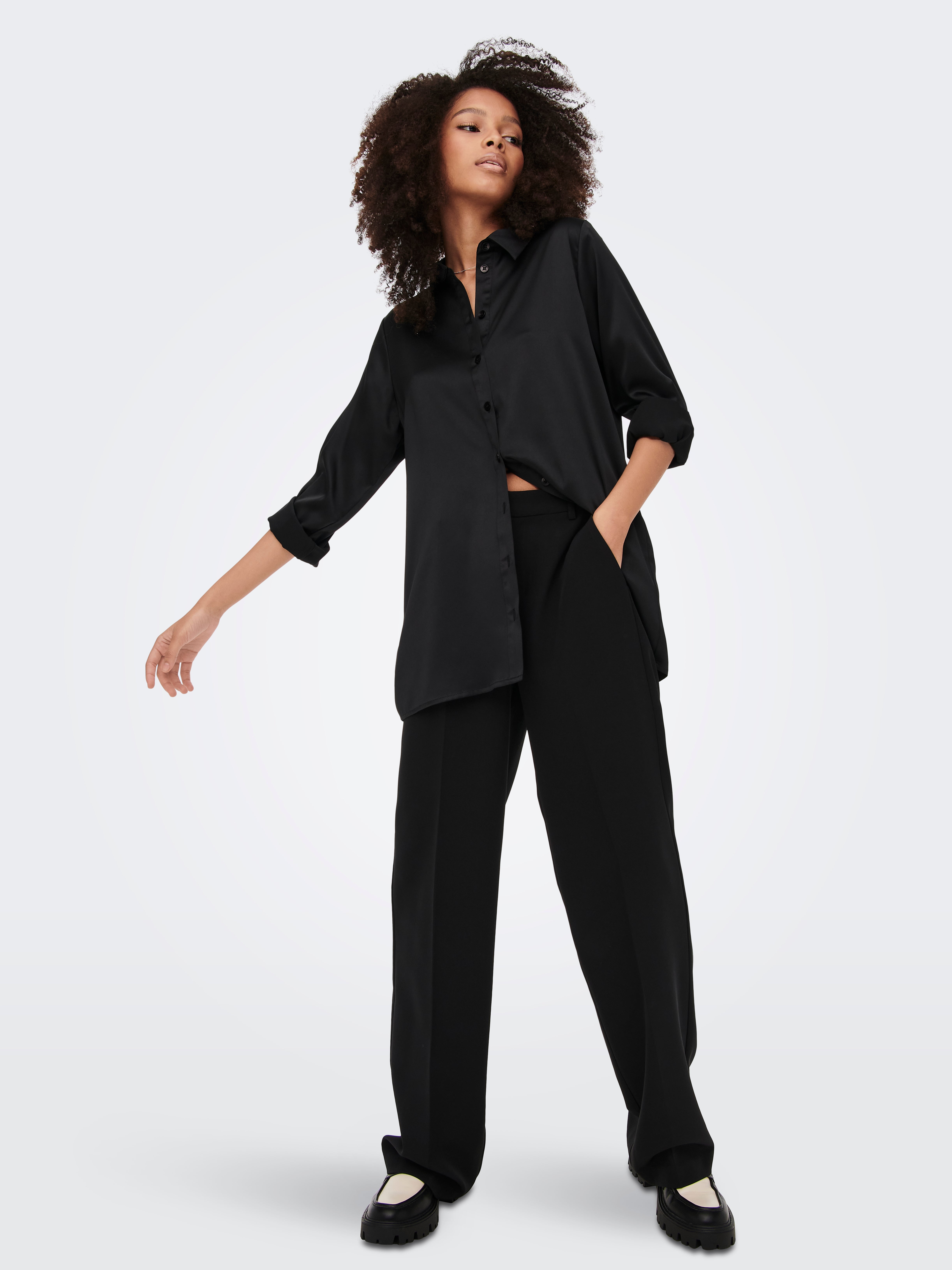 ONLVICTORIA Hemd Black