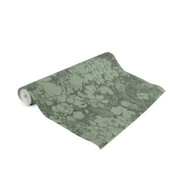 Vliesbehang Arts & Craft groen (dessin 118130)