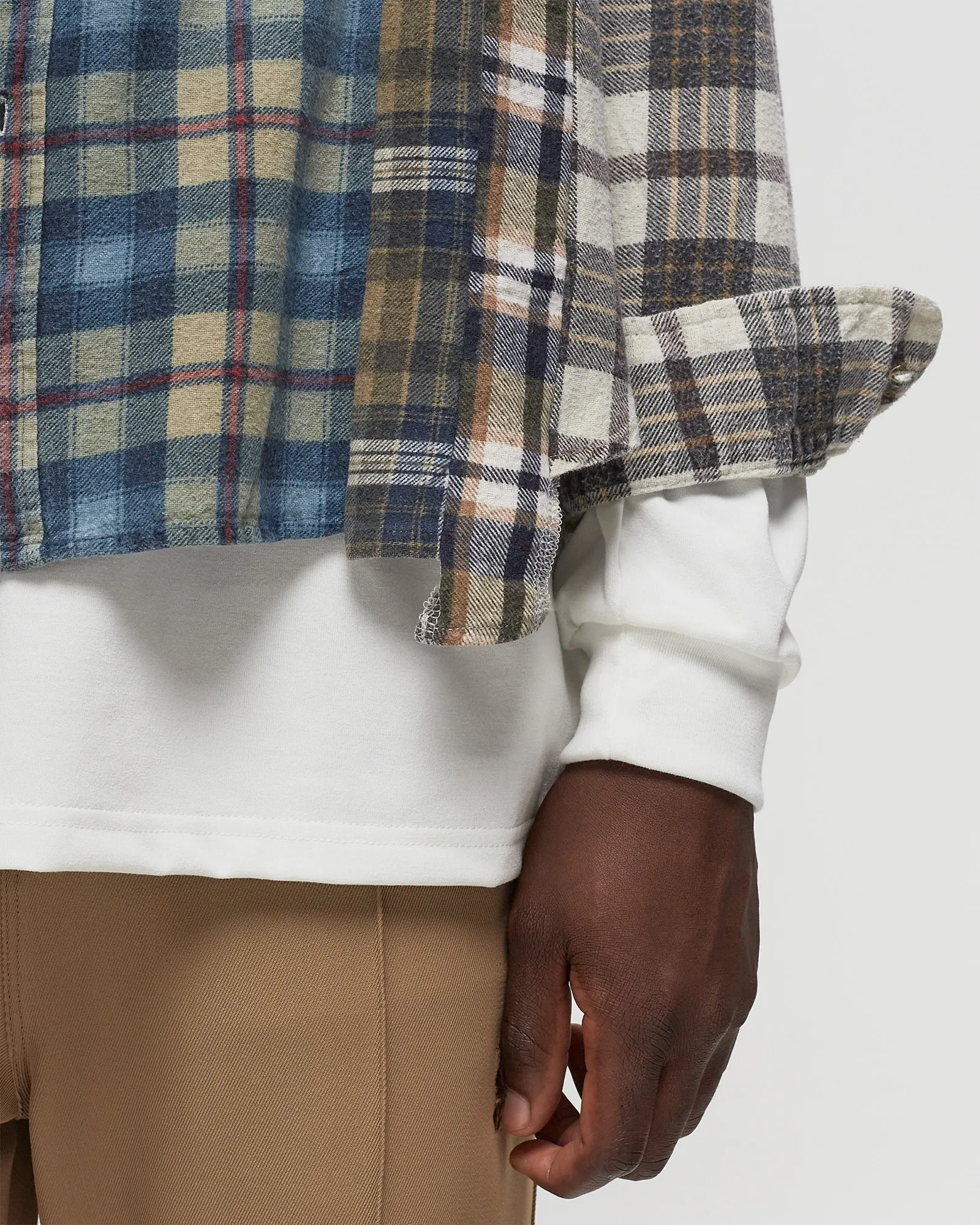 Needles Rebuild by Flannel Shirt