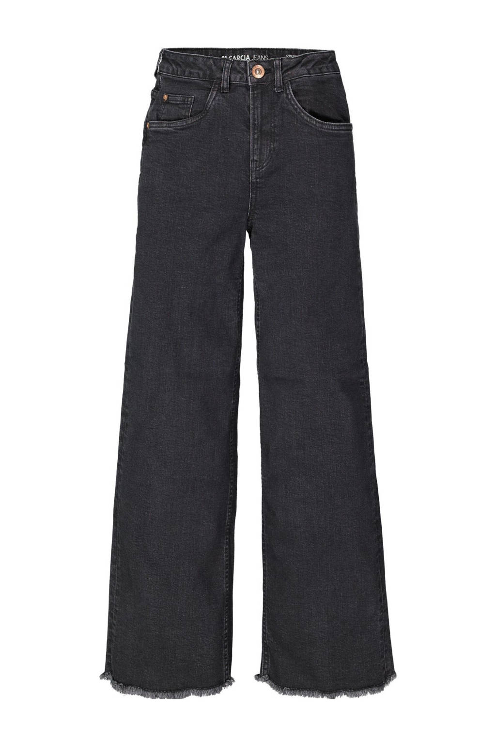 Garcia high waist loose fit jeans Annemay dark used