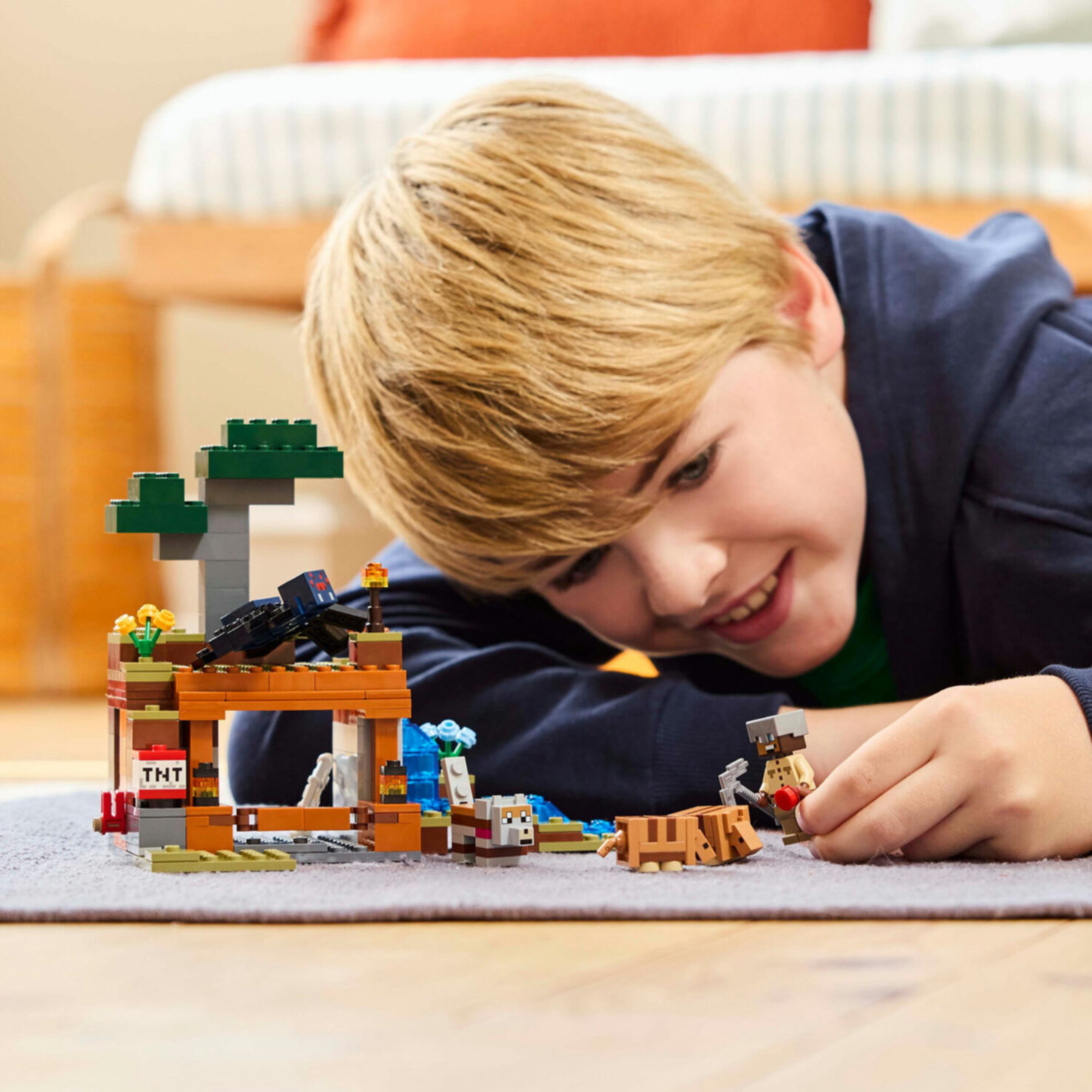 LEGO® Minecraft 21269 Die Expedition zur Gürteltiermine ab 8 Jahren
