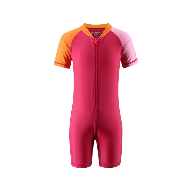 Reima Anguilla Swim Overall Toddler Berry Pink