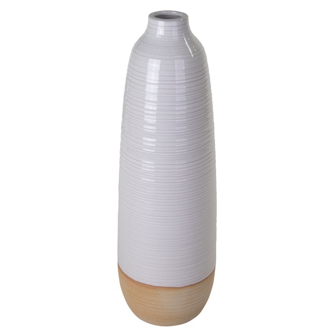 Vase - aus Keramik - ca. 10 x 10 x 31 cm