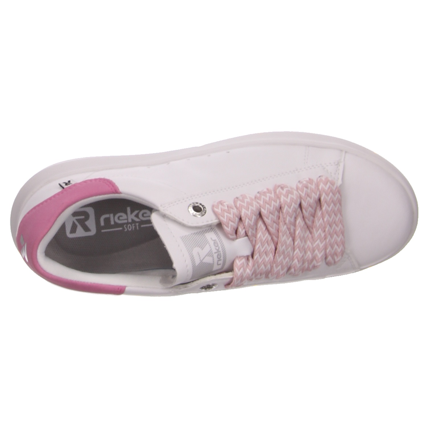 Rieker Sneaker weiß weiss/weiss kombi