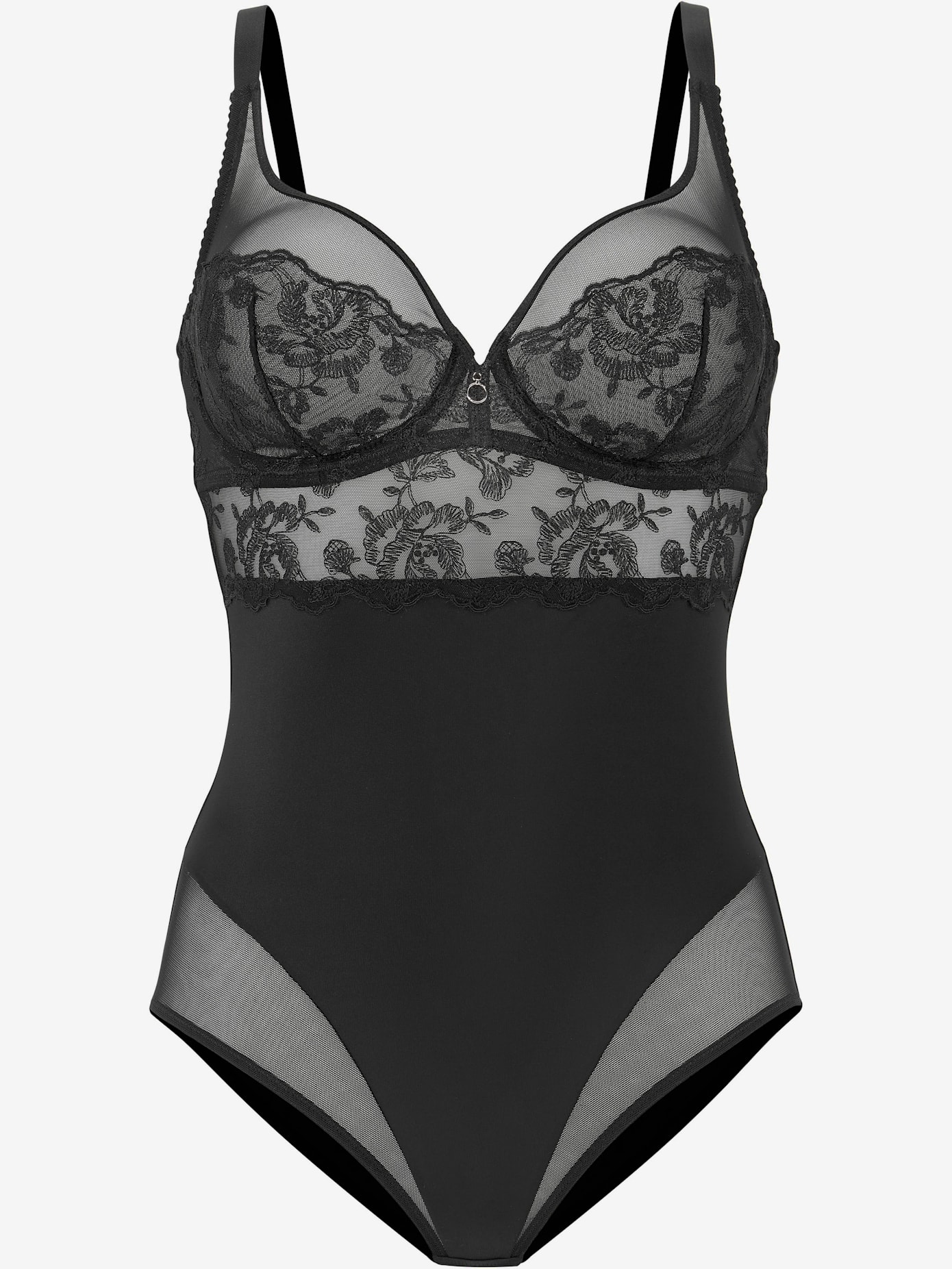 Body combiné féminin avec armatures intégrées