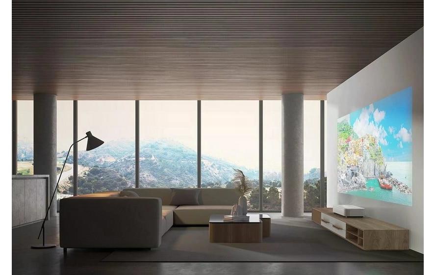 Ultrakurzdistanzprojektor EH-LS800W Weiss<br>4k UHD Laser Ultrakurzdistanzprojektor
