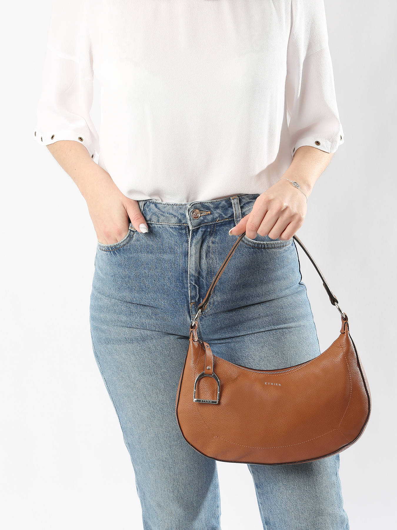 Sac port paule M Altesse cuir ETRIER