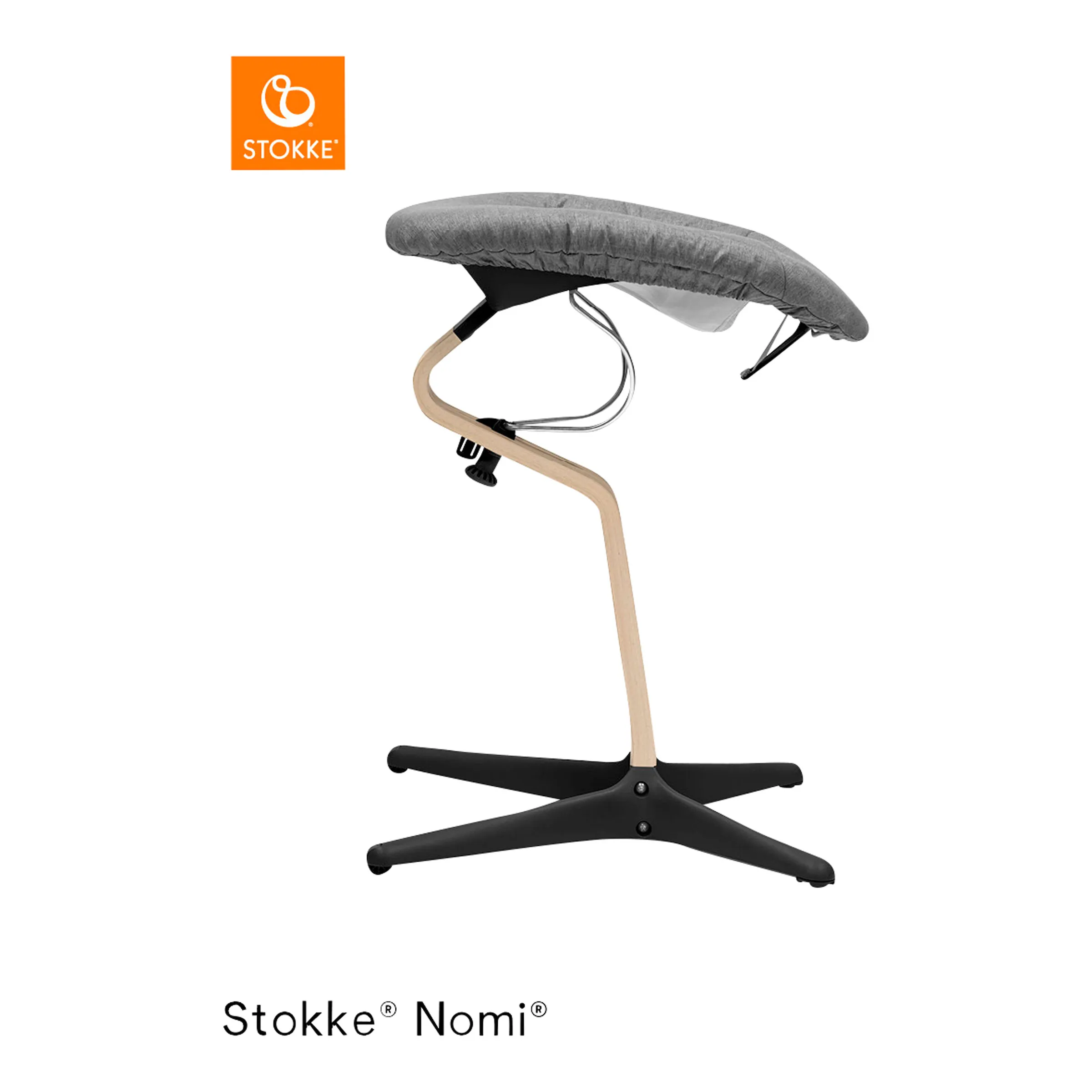 Stokke® - Nomi Newborn Set Black / Grey / Sand