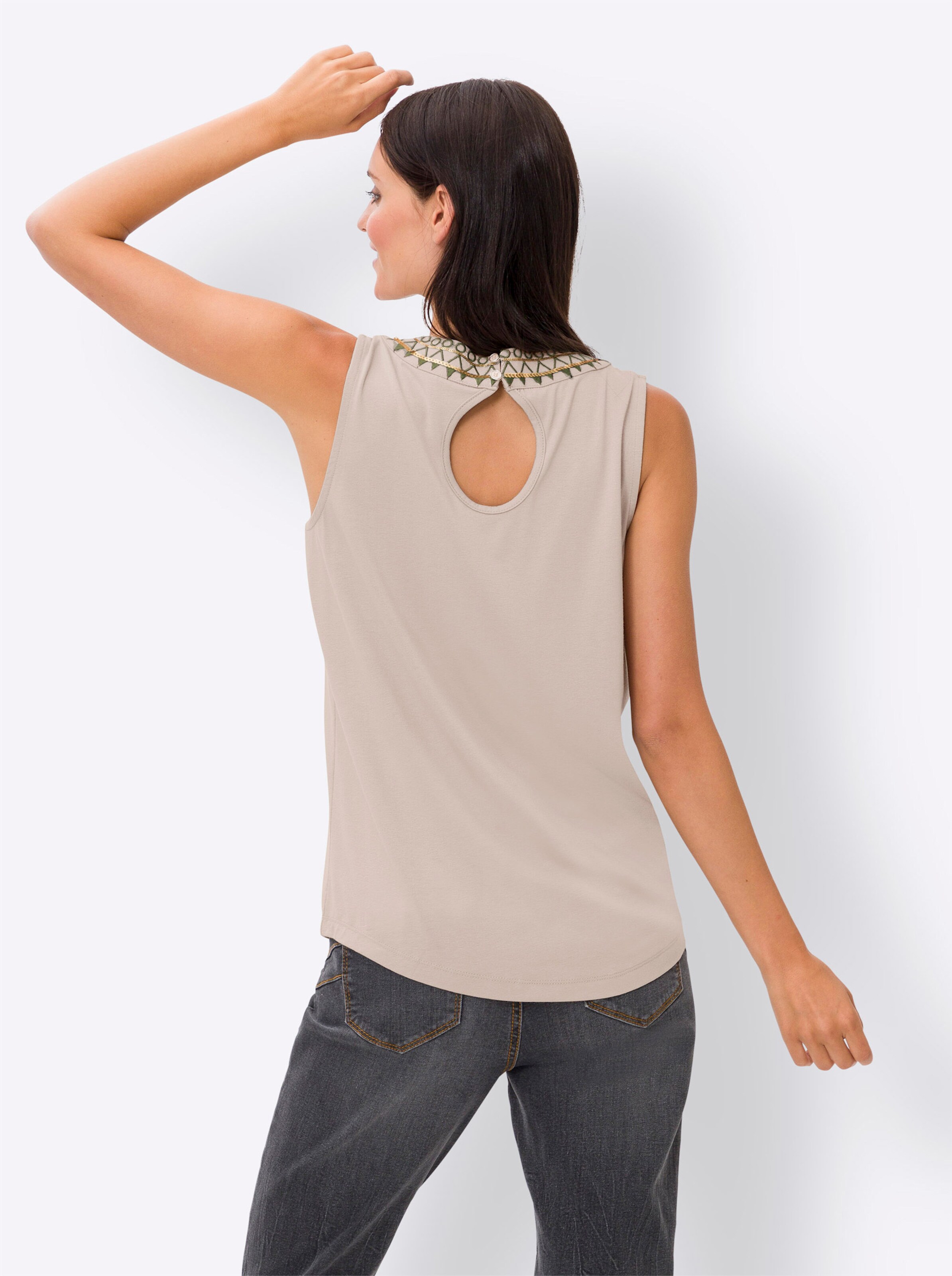 heine Shirttop in sesam